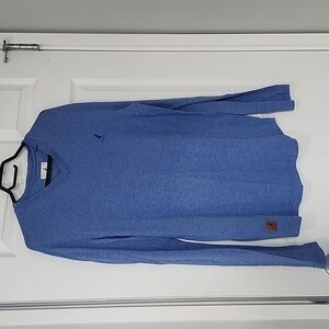 Men's Kangol v-neck long sleeve tshirt
